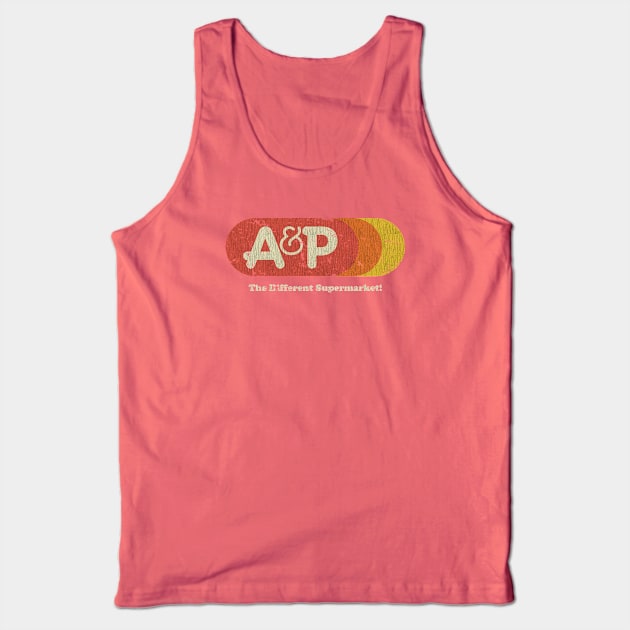 A&P Supermarket 1976 Vintage Tank Top by JCD666